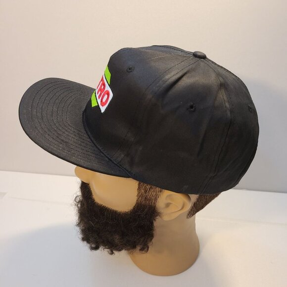 Vintage 90s Snapback Hat Metro Embroidered Adjustable Hat - Picture 3 of 8